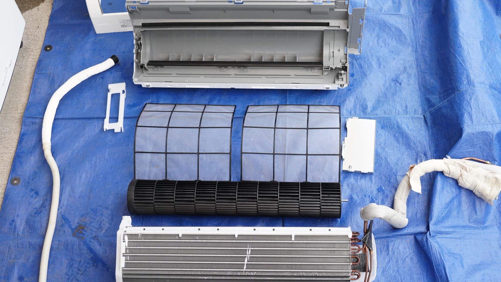 完全分解洗浄の様子